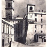 Domenico Cambiaso - Piazza dei funghi